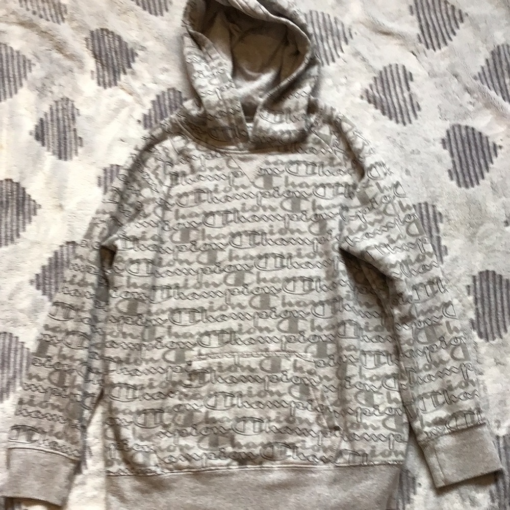 Champion grey hoodie!✨✨